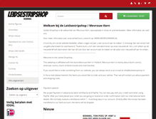 Tablet Screenshot of leidsestripshop.nl